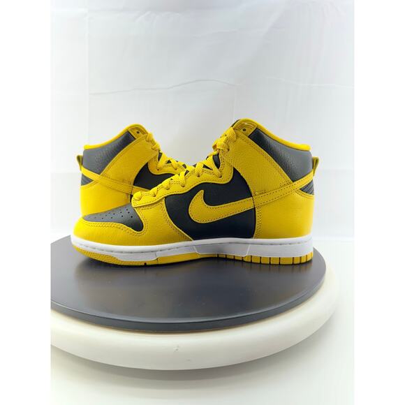 Nike Dunk High Wu-Tang Clan Retro Womens 7.5 Black Yellow Sneakers HJ4320-001 - Picture 7 of 11